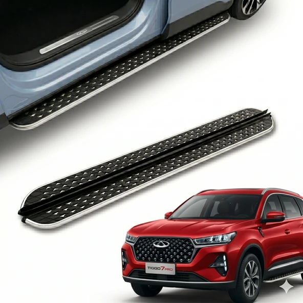 PND Chery tiggo 7 yan basamak marşbiyel koruma flory ürün görseli 1