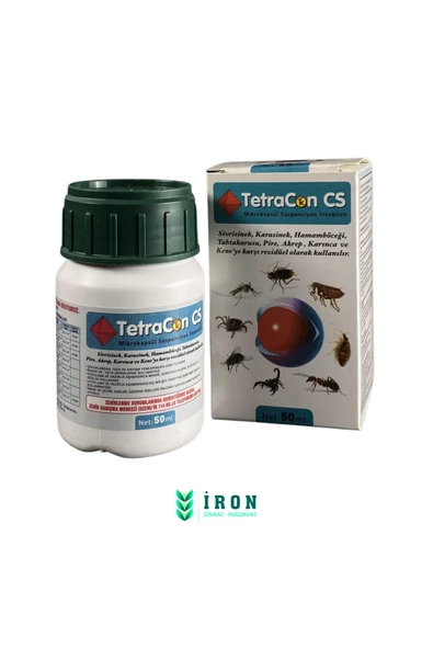 Kulsan İlaç Tetracon Cs 50ml Sinek Karınca Bit Pire Kene Hamamböceği Ilacı PİRE,KENE,AKREP ürün görseli 1