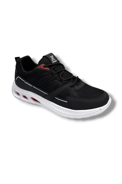 Luttoon 4157-26 Anorak Anatomik Erkek Sneaker Siyah Beyaz Kırmızı ürün görseli 1