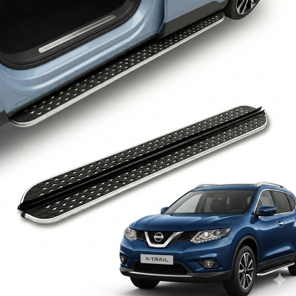 PND Nissan xtrail yan basamak marşbiyel koruma flory 2014 / 2020 ürün görseli 1