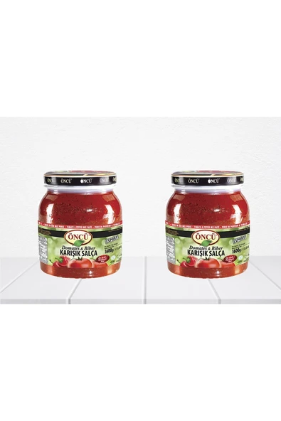 Karışık Salça 1600 g 2 adet ürün görseli 1