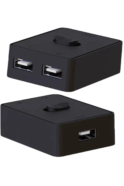 Bastore Usb 2.0 To KVM Switch 2 Port Çoklu Pc Kasa Çoklayıcı Hub Anahtar ürün görseli 1