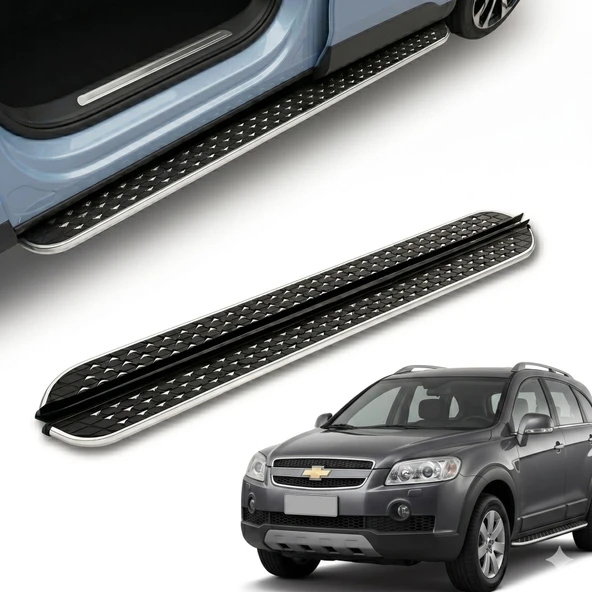 PND Chevrolet captiva yan basamak marşbiyel koruma flory 2006 / 2018 ürün görseli 1