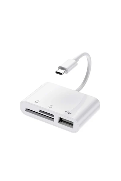Bastore Type C To Sd Microsd Usb Kart Okuyucu Adaptör ürün görseli 1