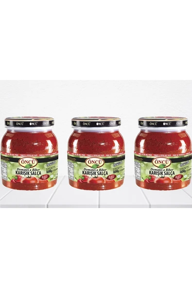 Karışık Salça 1600 g 3 adet ürün görseli 1