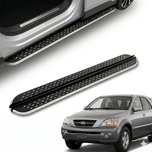 PND Kia sorento yan basamak marşbiyel koruma flory 2003 / 2009 ürün görseli 1