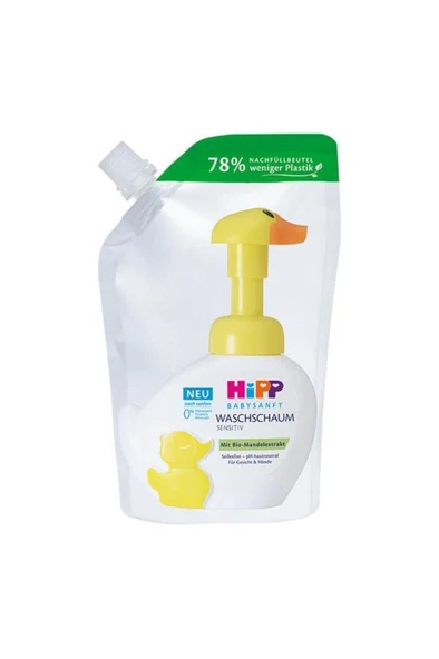 Hipp Babysanft El Yıkama Köpüğü Yedek Poşet 250 Ml ürün görseli 1