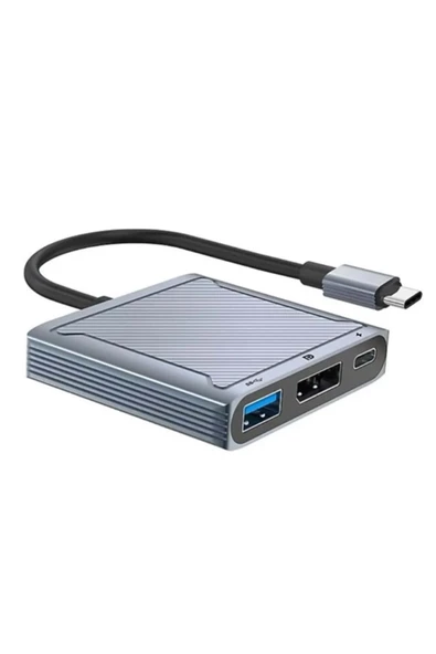 Bastore TypeC To USB DisplayPort TypeC Çevirici Dönüştürücü ürün görseli 1
