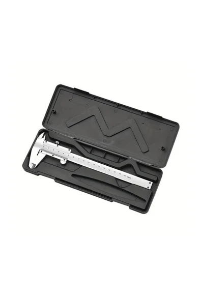 Bastore 150mm / 0.02mm Paslanmaz Çelik Mekanik Kumpas - Sürgülü Manuel Kumpas ürün görseli 1