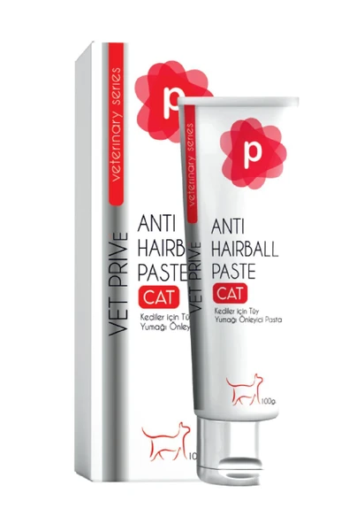VetPrive Antihairball Malt Soft Paste/Kediler için Tüy Yumağı Önleyici Pasta 100 gr ürün görseli 1