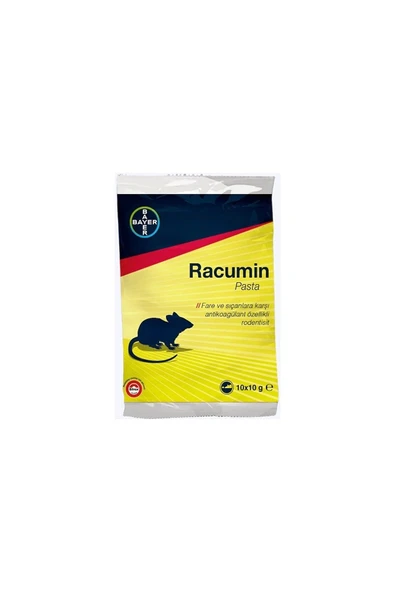Bayer Racumin Pasta Fare Ilacı Fare Zehiri Fare Yemi Sıçan Zehiri 100 gr ürün görseli 1