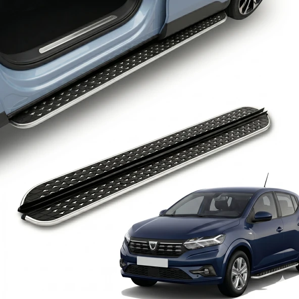 PND Dacia sandero yan basamak marşbiyel koruma flory 2021+ ürün görseli 1