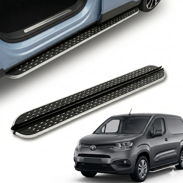PND Toyota proace city yan basamak marşbiyel koruma flory 2021+ ürün görseli 1