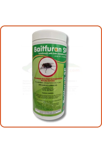 Kulsan İlaç Baitfuran SP Suda Çözülebilen Granül Karasinek İlacı | 1 Kg ürün görseli 1