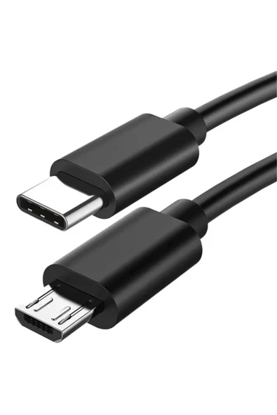 Bastore Type-C to Micro USB Çevirici Dönüştürücü Kablo 50 cm ürün görseli 1