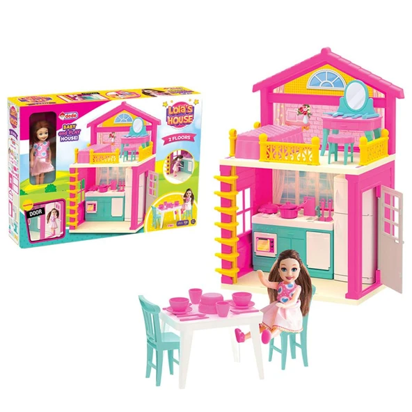 Lola'nın 2 Katlı Evi Aktivite Oyun Seti ürün görseli 1