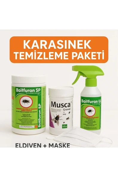 Defonat Karasinek Temizleme Paketi – Granül + Sprey Çift Etki ürün görseli 1