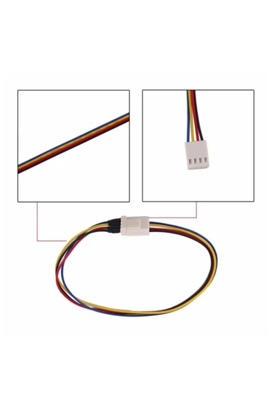 Bastore 4 Pin Fan Güç Kablosu Power Kablo CPU Uzatma Kablosu 20 cm ürün görseli 1