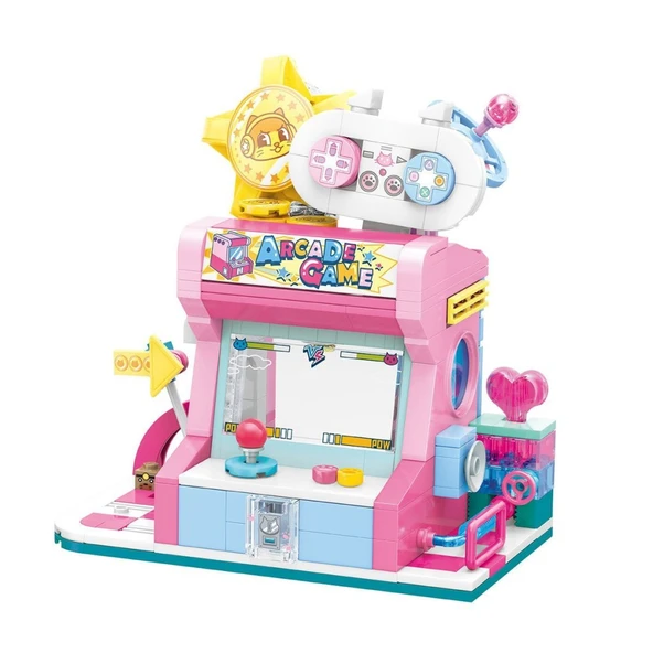 KP28019 Orange Cat Game Room Blok Seti -Vagon life ürün görseli 1