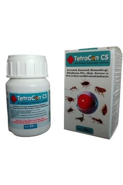 Kulsan İlaç Tetracon ANTİ-PAULUM SL Konsantre Genel Haşere Böcek Ilacı 50 ml ürün görseli 1