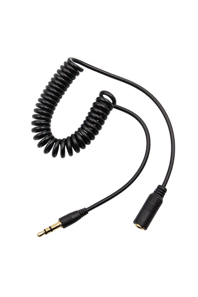 Bastore Spiralli 3.5mm Dişi Erkek Stereo Uzatma Kablosu ürün görseli 1