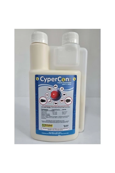 Kulsan İlaç Cypercon 10 CS Kokusuz Haşere Öldürücü | 500 ml ürün görseli 1