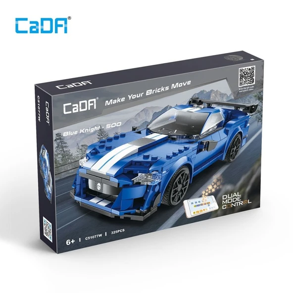 C51077W Cada Blue Knight Blok Seti 325 Parça -Vagon life ürün görseli 1