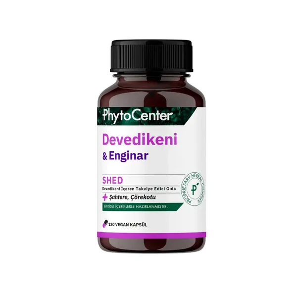 Shed Devedikeni Ve Enginar İçeren Takviye Edici Gıda 120 Kapsül ürün görseli 1