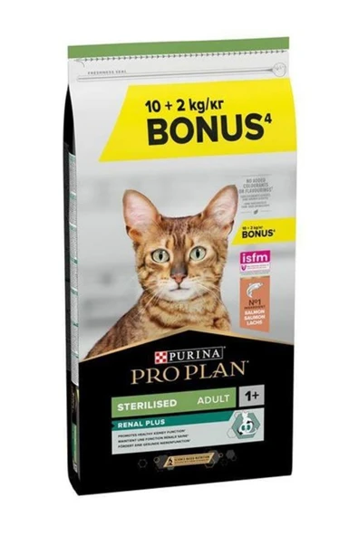 Pro Plan Somonlu Kısırlaştırılmış Kuru Kedi Maması 10+2 kg ürün görseli 1