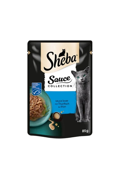SHEBA Pouch Ton Balıklı Yetişkin Kedi Konservesi 85 gr (12 ADET) ürün görseli 1