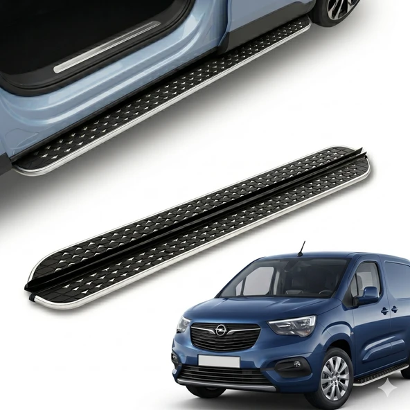 PND Opel combo yan basamak marşbiyel koruma flory kısa şase 2021+ ürün görseli 1