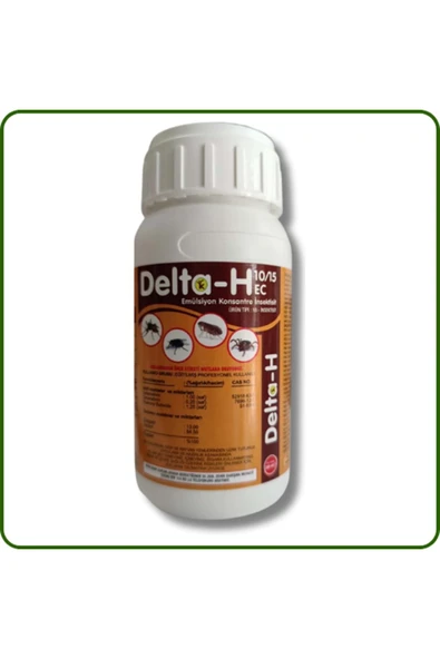 Kulsan İlaç Delta-H 10/15 EC Kokulu Haşere Öldürücü | 250 Ml ürün görseli 1