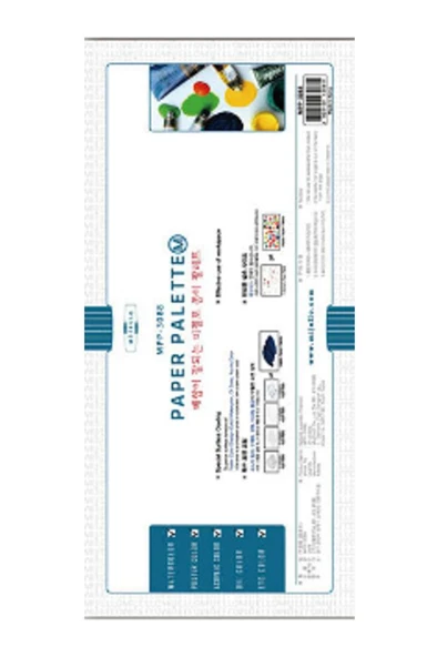 Mijello Palet Kağıt  370x175mm 25'li 151065 ürün görseli 1