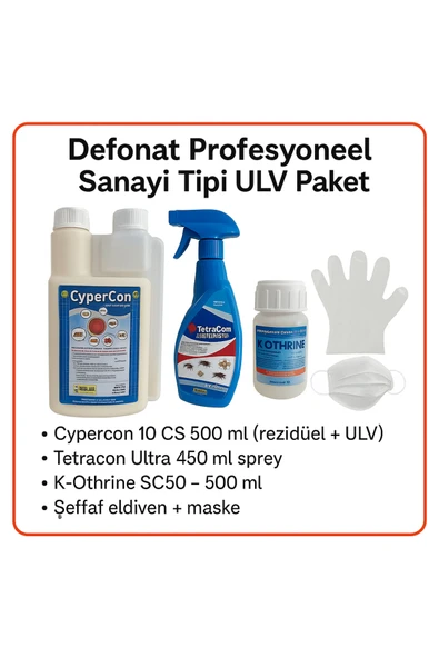 Defonat Profesyonel ULV Haşere Kovan Paket – İşletmeler İçin ürün görseli 1
