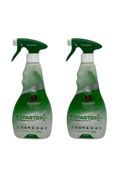 BİYODEM KİMYA Aspartox Ul Haşere Spray 400 ml 2 Adet ürün görseli 1