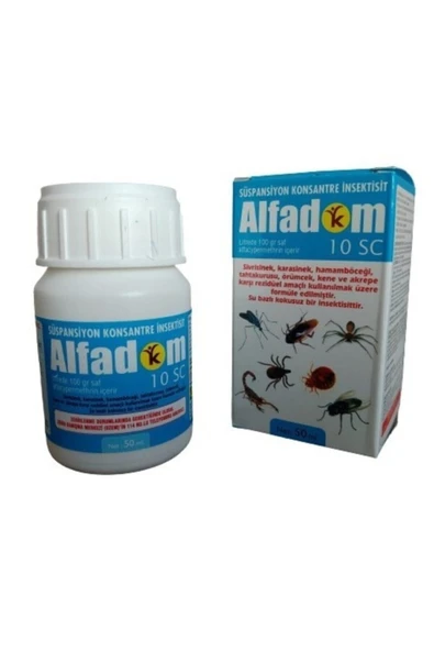 Kulsan İlaç ALFADOM - 10 SC HAŞERE İLACI 50 ML ürün görseli 1