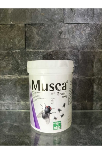 HEKTAŞ Musca Granül Uzun Etkili Karasinek Ilacı 100 gr ürün görseli 1