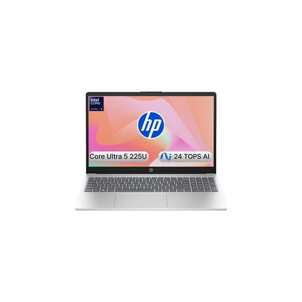 HP AI 15 D51E0EA ULTRA 5 225U 16GB 512GB SSD 15.6" FREEDOS NOTEBOOK ürün görseli 1