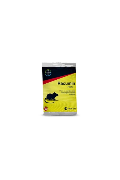 liyas Bayer Racumin Paste 100gr=10x10 Pasta Fare Yemi Rodetisit Poşet (1243) ürün görseli 1