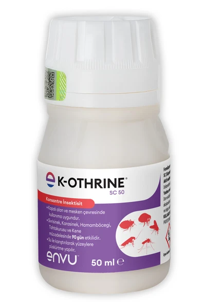Bayer K-othrine Sc50 Ml Kokusuz, Karınca -kene -sinek -hamamböceği ürün görseli 1