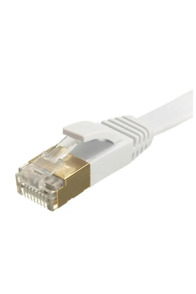 Bastore Cat7 Ethernet RJ45 Modem İnternet Kablosu 3 Metre 10Gbps 600Mhz ürün görseli 1