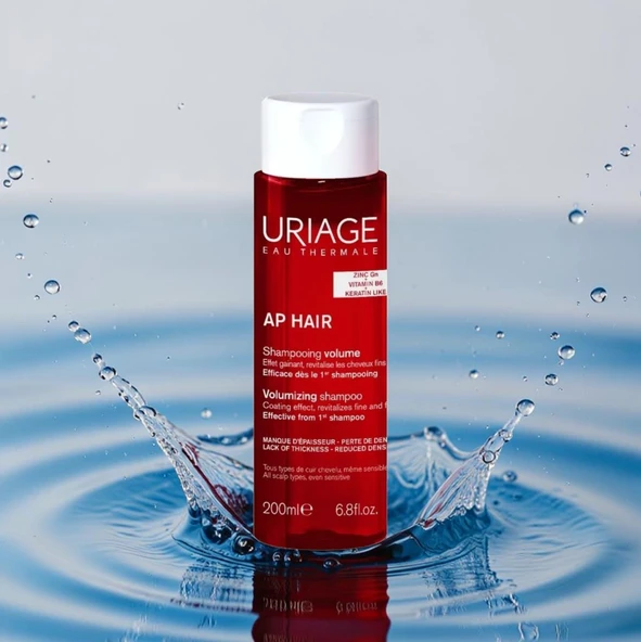 Uriage AP Hair Shampooing Volume 200 ml. - Hacim Veren Saç Şampuanı ürün görseli 1