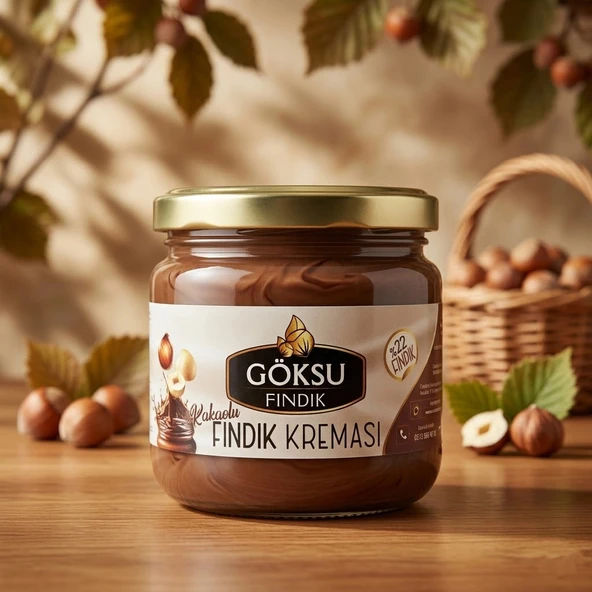 Göksü Kakaolu Fındık Kreması 300gr ürün görseli 1
