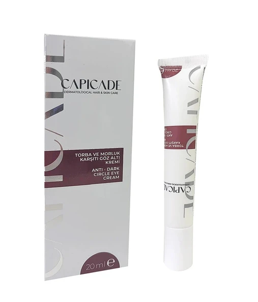 Capicade Torba ve Morluk Karşıtı Göz Altı Kremi 20 ml ürün görseli 1
