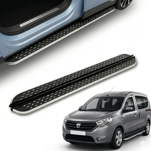 PND Dacia dokker yan basamak marşbiyel koruma flory 2012+ ürün görseli 1