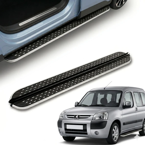 PND Peugeot partner yan basamak marşbiyel koruma flory 2001 / 2008 ürün görseli 1