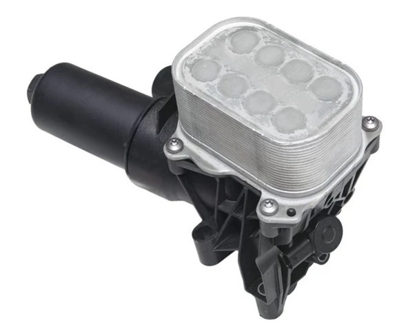 YAĞ FILTRE KÜTÜGÜ KOMPLE SOGUTUCULU CADDY PASSAT TIGUAN  Q3 KAROQ SUPERB 20=> DTRA-DTRC-DTRE-DTRF-DSRA-DTSA-2.0 TD ürün görseli 1