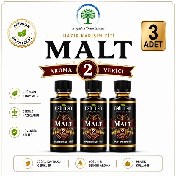 ÇareBurada Hazır Karışım Kiti | MALT 2 50 ml 3 Adet ürün görseli 1