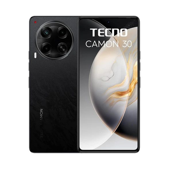 TECNO CAMON 30 12/512 GB SİYAH (TECNO TÜRKİYE GARANTİLİ) ürün görseli 1