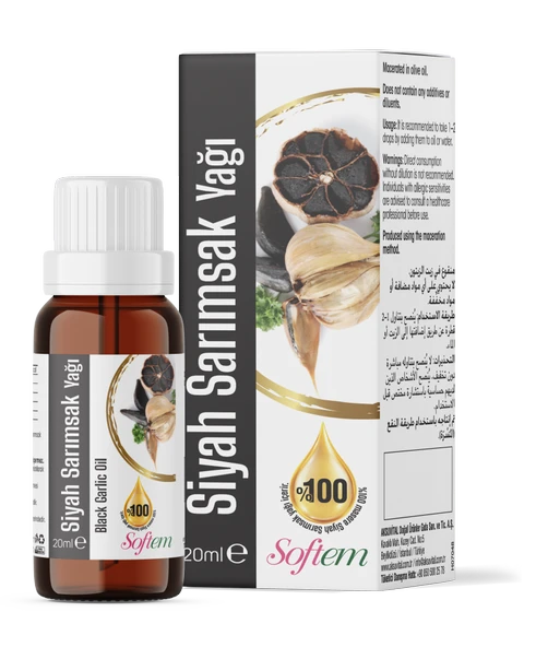 SİYAH SARIMSAK YAĞI 20ML ürün görseli 1